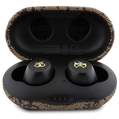 Bluetooth ausinės brown GUESS 4G Metal GUTWSP4EGK 3