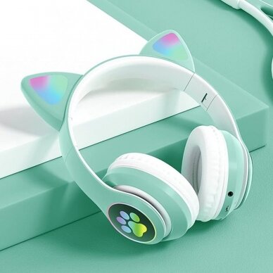 Bluetooth ausinės CAT mėtos spalvos RKD97 30158H 2