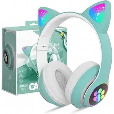 Bluetooth ausinės CAT mėtos spalvos RKD97 30158H 3