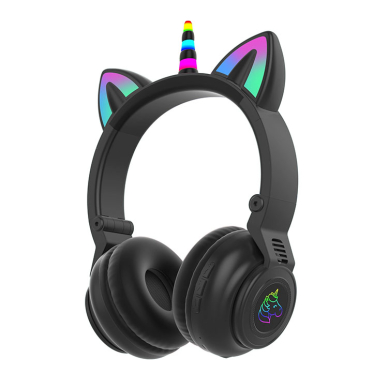 Bluetooth ausinės CAT UNICORN juodos STN-27 30210 Bluetooth ausinės CAT UNICORN juodos STN-27 30210