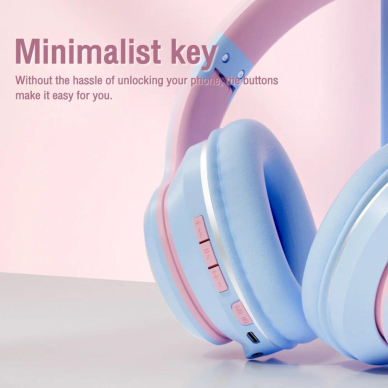 Bluetooth ausinės COLORFUL rožinės RKD96 30029 11