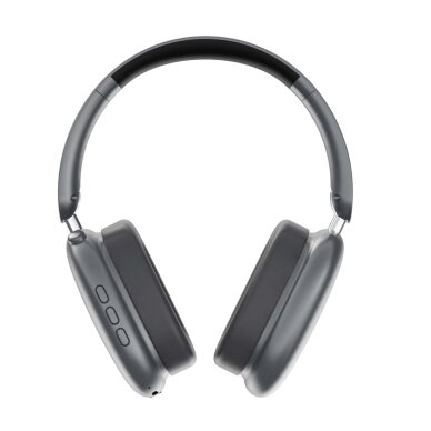 Bluetooth ausinės dark grey Devia EarBass Pro2 ANC EM035 1