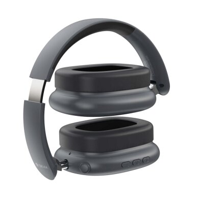 Bluetooth ausinės dark grey Devia EarBass Pro2 ANC EM035 2