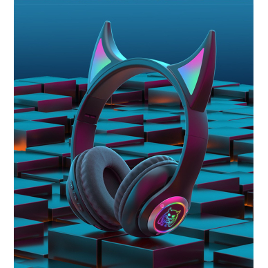 Bluetooth ausinės DEVIL black STN-29 30158E