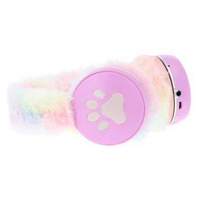 Bluetooth ausinės FLUFFY purple QL-268 30090 5 Bluetooth ausinės FLUFFY purple QL-268 30090 5