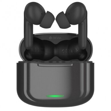 Bluetooth ausinės juodos Devia TWS ANC-E1 EM411