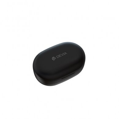 Bluetooth ausinės juodos Devia TWS Joy A6 EM406 2