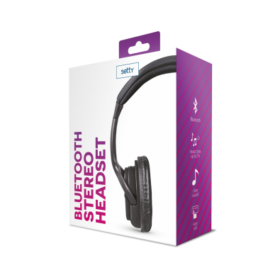Bluetooth ausinės juodos SETTY GSM030578 3