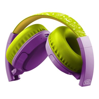Bluetooth ausinės KAKĖ MAKĖ green purple AVHYKAK00001PU 1 Bluetooth ausinės KAKĖ MAKĖ green purple AVHYKAK00001PU 1