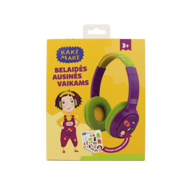 Bluetooth ausinės KAKĖ MAKĖ green purple AVHYKAK00001PU 5