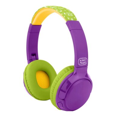 Bluetooth ausinės KAKĖ MAKĖ green purple AVHYKAK00001PU