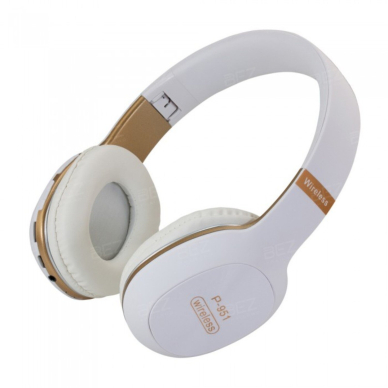 Bluetooth ausinės P951 baltos 1
