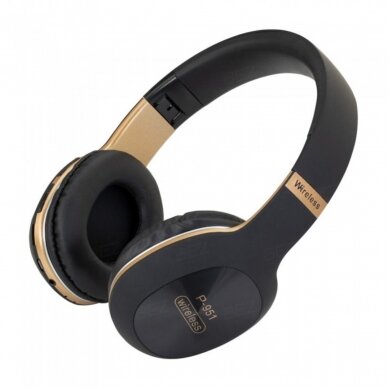 Bluetooth ausinės P951 juodos 2