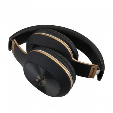 Bluetooth ausinės P951 juodos 3