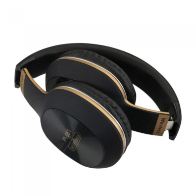 Bluetooth ausinės P951 juodos 6