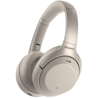 Bluetooth ausinės silver SONY WH-1000XM4 Bluetooth ausinės silver SONY WH-1000XM4
