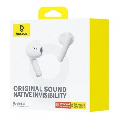 Bluetooth ausinės white Baseus Bowie E13 A00059701217-Z1 11