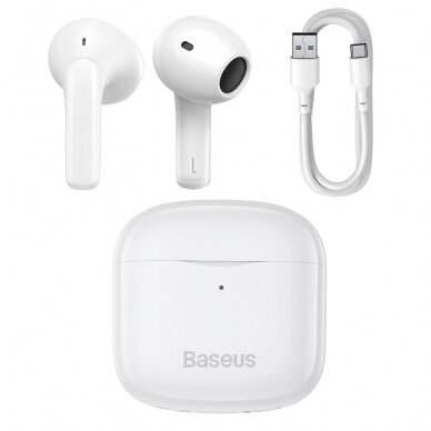 Bluetooth ausinės white Baseus Bowie E3 NGTW080002 12