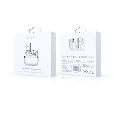 Bluetooth ausinės white Devia ANC TWS Ultra1 EM031 13