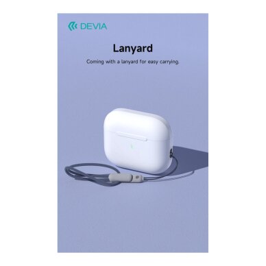 Bluetooth ausinės white Devia TWS Airbuds Pods3 EM410 3