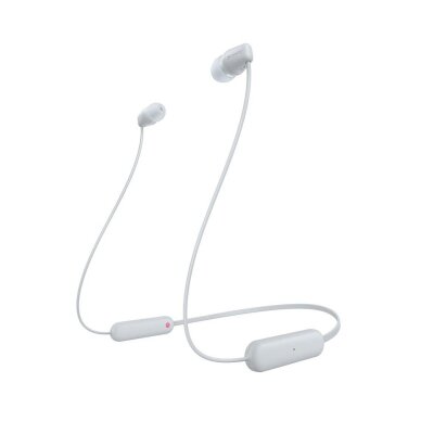 Bluetooth ausinės white SONY WI-C100