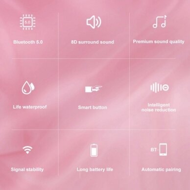 Bluetooth ausinės žalios P68 30185 13