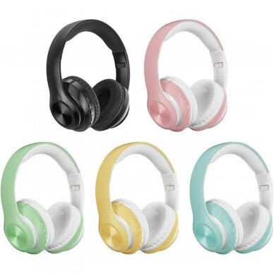 Bluetooth ausinės žalios P68 30185 5