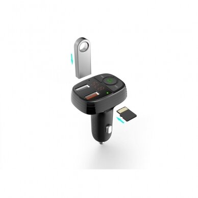 Bluetooth FM moduliatorius Devia 335198 1