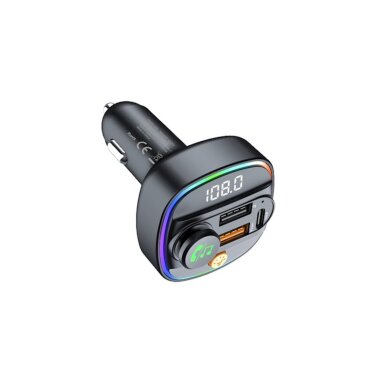 Bluetooth FM moduliatorius-kroviklis 30W 2xUSB + Type-C DEVIA EA133 2