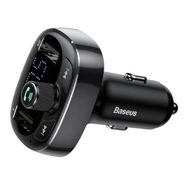 Bluetooth FM moduliatorius-kroviklis Baseus 2xUSB CCMT-0301 4