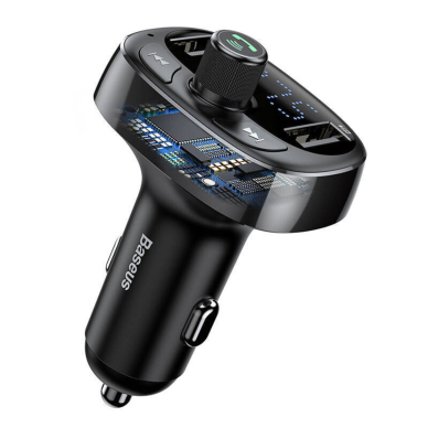 Bluetooth FM moduliatorius-kroviklis Baseus 2xUSB CCMT-0301 5