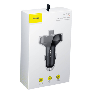 Bluetooth FM moduliatorius-kroviklis Baseus 2xUSB CCMT-0301 7