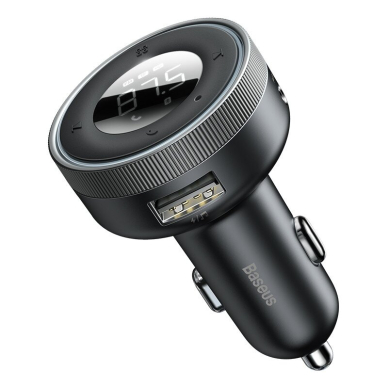 Bluetooth FM moduliatorius-kroviklis Baseus x2USB CCLH-01 black