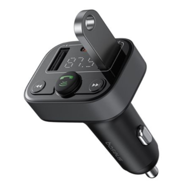 Bluetooth FM moduliatorius-kroviklis Baseus x2USB + TYPE-C C10762300113-00 4