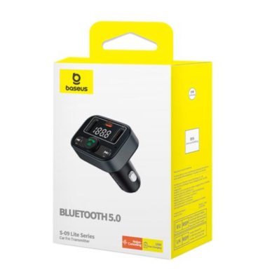 Bluetooth FM moduliatorius-kroviklis Baseus x2USB + TYPE-C C10762300113-00 5