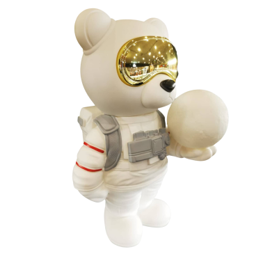 Bluetooth garsiakalbis ASTRONAUTAS MEŠKA baltas CH-M265 40296