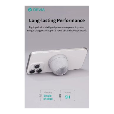 Bluetooth garsiakalbis grey DEVIA Sound Lite4 EM508 2 Bluetooth garsiakalbis grey DEVIA Sound Lite4 EM508 2