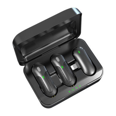 Bluetooth prisegamas mikrofonas 2 in 1 Lightning DEVIA 1 Bluetooth prisegamas mikrofonas 2 in 1 Lightning DEVIA 1