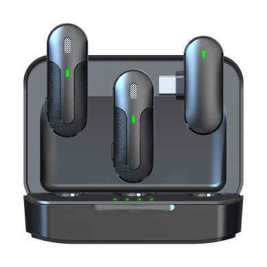 Bluetooth prisegamas mikrofonas 2 in 1 TYPE-C DEVIA 13