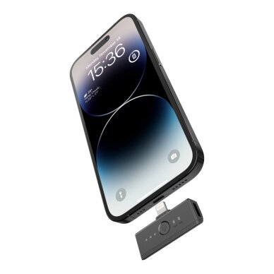 Bluetooth prisegamas mikrofonas Ultra1 TYPE-C DEVIA H01 4