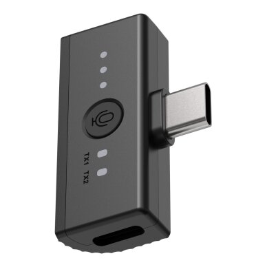 Bluetooth prisegamas mikrofonas Ultra1 TYPE-C DEVIA H01 6