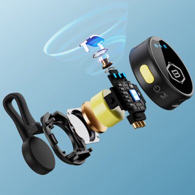 Bluetooth prisegami mikrofonai black BLAVEC MK-02 ClipGo Combo USB-C + Lightning LMMK02-B 3