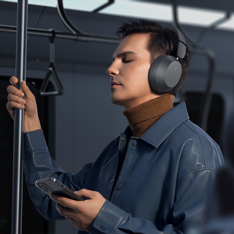 Bluetooth ausinės twilight grey Baseus Bass 35 Max A00070800821-00 18