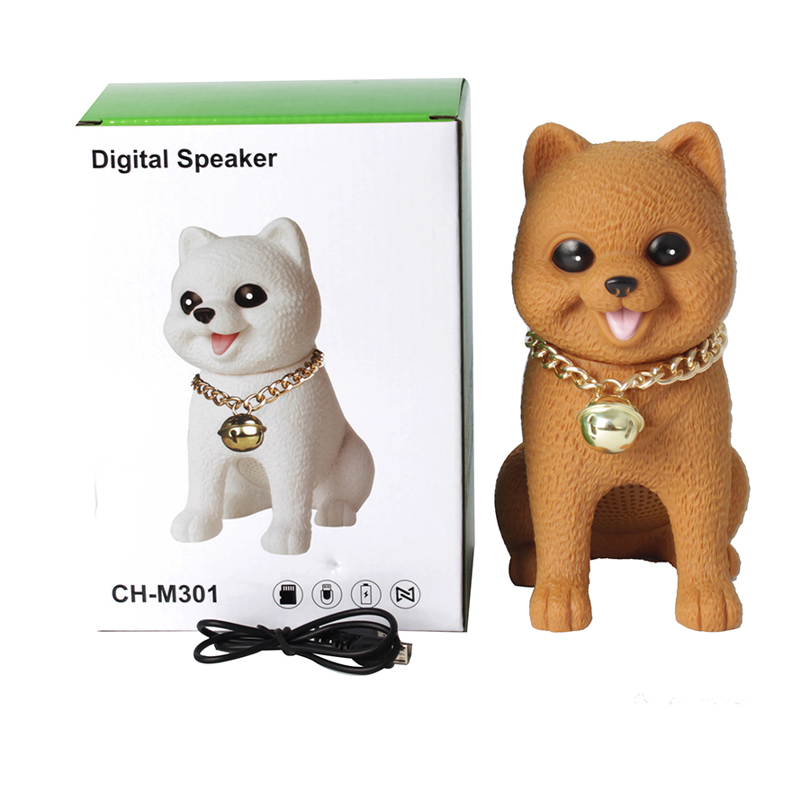 Bluetooth garsiakalbis ŠUNIUKAS rudas CH-M301 40242 1