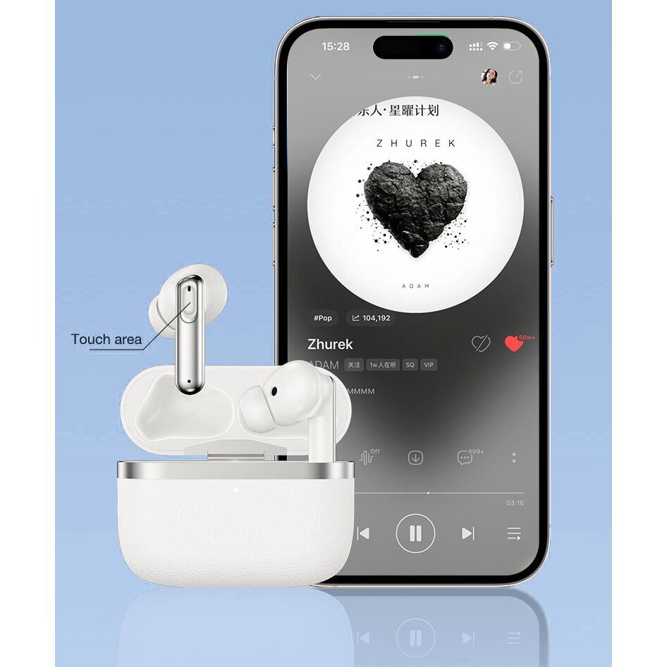 Bluetooth ausinės black Devia ANC TWS Ultra1 EM031 10 Bluetooth ausinės black Devia ANC TWS Ultra1 EM031 10