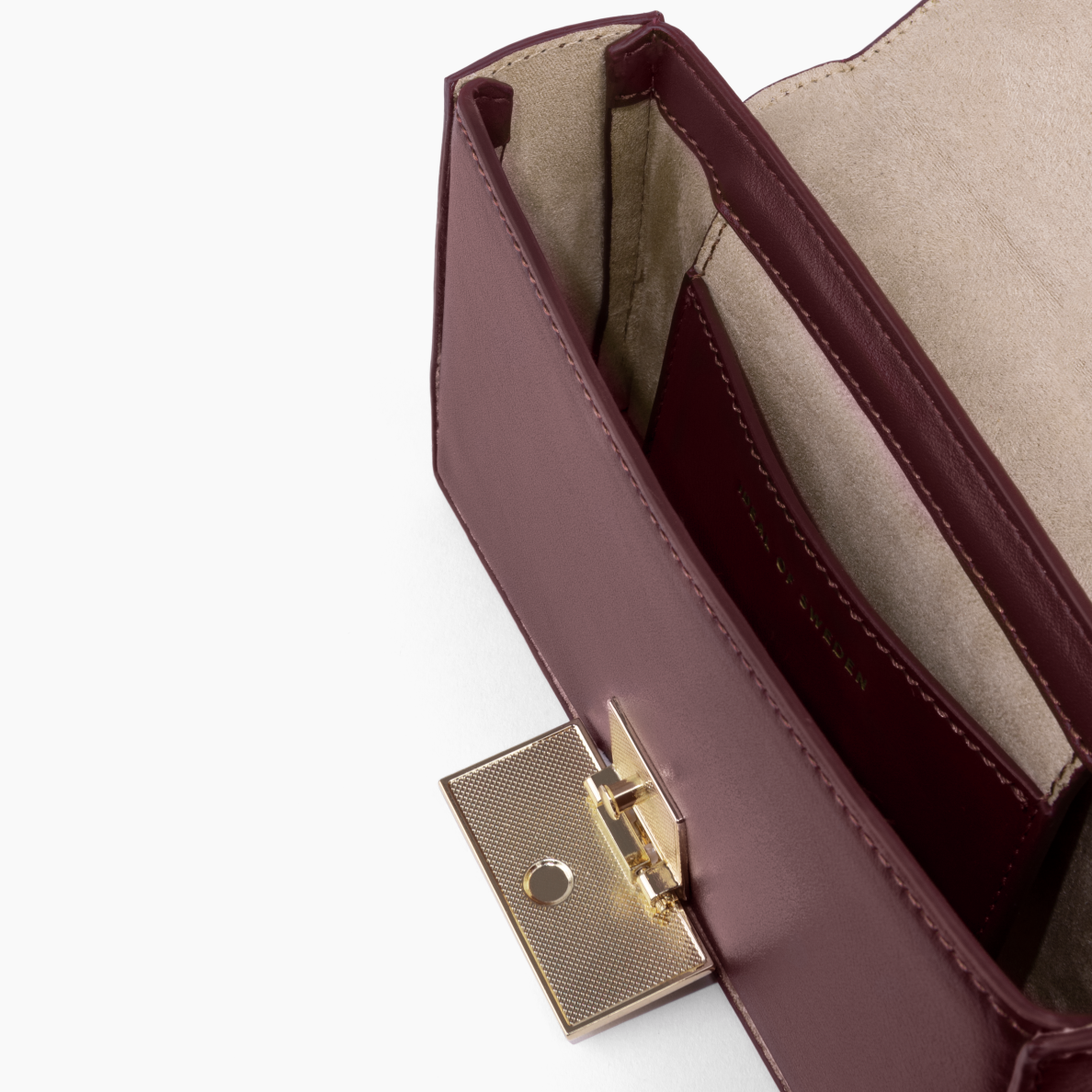 Braided Crossbody iDeal Of Sweden Bag Burgundy 4