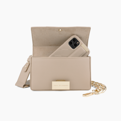 Braided Crossbody iDeal Of Sweden Bag Light Camel 1