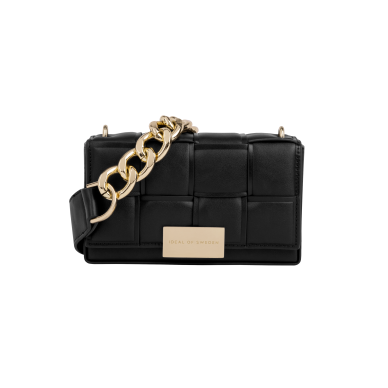 Braided Crossbody iDeal Of Sweden Bag Smooth Noir
