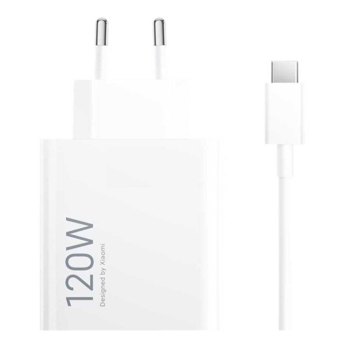 Buitinis įkroviklis su laidu XIAOMI 120W HyperCharge Combo USB to Type-C 6A white MDY-14-EE Buitinis įkroviklis su laidu XIAOMI 120W HyperCharge Combo USB to Type-C 6A white MDY-14-EE