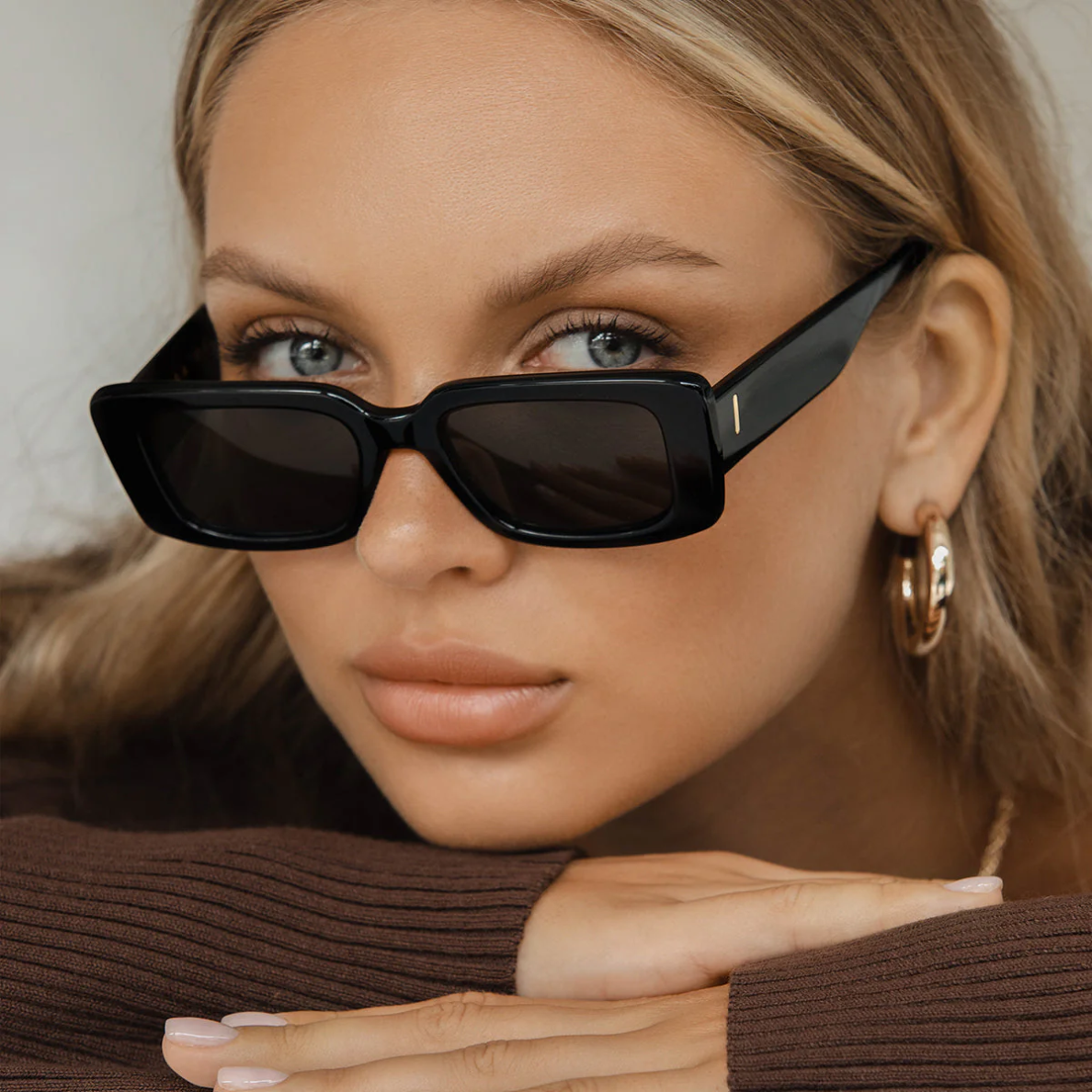 BURGA Akiniai - MADDY - Black / Smoke 4